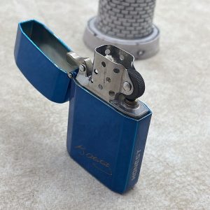 Lotus Mavi Zippo Üst Kalite